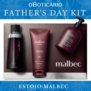 �I�E�{�`�J���I ���̓��M�t�g �}�E�x�b�N �I�[�h�g���� �V�����[�W�F�� �{�f�B���[�V������OBOTICARIO FATHER'S DAY GIFT ESTOJO MALBEC EDT��SHOWER GEL��LOCAO HIDRATANTE