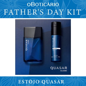 �I�E�{�`�J���I ���̓��M�t�g �N�A�U�[�� �N���V�b�N �I�[�h�g���� �{�f�B�X�v���[��OBOTICARIO FATHER'S DAY GIFT ESTOJO QUASAR EDT��DESODORANTE SPRAY