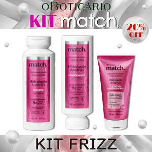 �I�E�{�`�J���I �L�b�g �}�b�` �A���`�t���[�Y �V�����v�[ �R���f�B�V���i�[ �w�A�g���[�g�����g�N���[����OBOTICATIO KIT MATCH ANTIFRIZZ MATCH SHAMPOO��CONDICIONADOR��LEAVE-IN