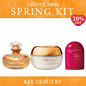 �I�E�{�`�J���I �X�v�����O�L�b�g �����B ���~�G�[�� ���� �I�[�f�p���t�@�� �{�f�B�N���[�� �N�C�f�Z�x�� �L�X �n���h�N���[����OBOTICARIO SPRING KIT LILY LUMIERE EDP��CREME ACETINADO��CUIDE-SE BEM BEIJINH