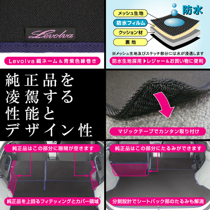 楽天市場】【15日までP3倍】Levolva 30系 プリウス 専用ラゲッジルーム