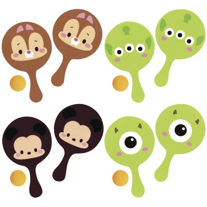 楽天市場 ディズニーツムツム ピンポンセット 子供会 景品 粗品 イベント 卓球 おもちゃ 景品ストア 楽天市場店