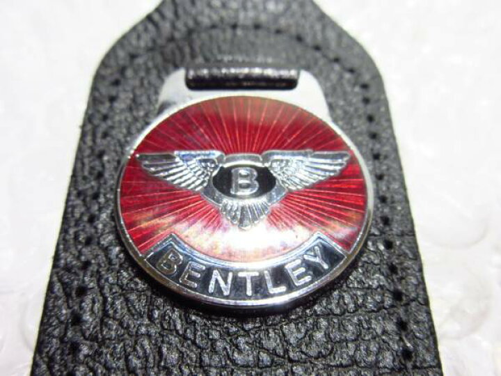 楽天市場】ベントレー 角型・本革キーホルダー BENTLEY 【レッド 