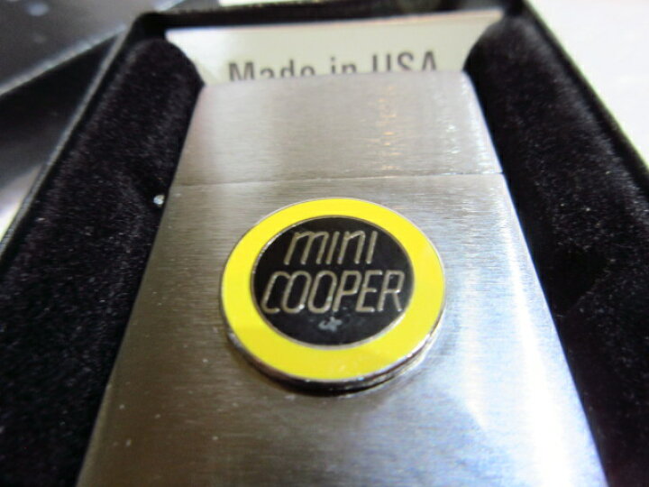 楽天市場】MINI-COOPER/ミニクーパー Zippo ジッポライター/シルバー 
