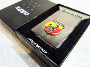 �A�o���g/ABARTH Zippo/�W�b�|���C�^�[�E�V���o�[�ytype2�z