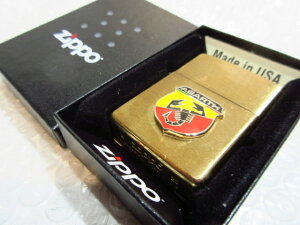 �A�o���g/ABARTH Zippo�E�^�J���W�b�|���C�^�[�E�S�[���h�ytype2�z
