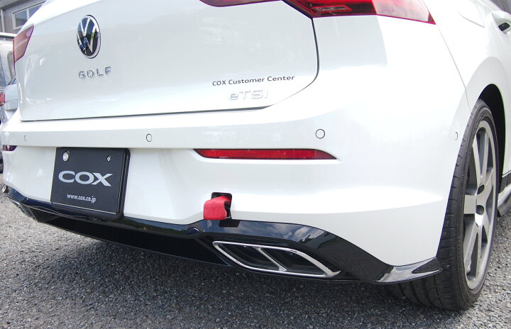 楽天市場】VW ゴルフ8/GOLF8 トーイングストラップ/レッド 前後セット  