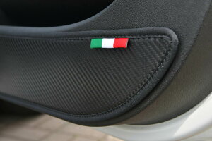 ABARTH595.695/FIAT500 �J�[�{���E�h�A�L�b�N�K�[�h/2PCS�ycore OBJ�z