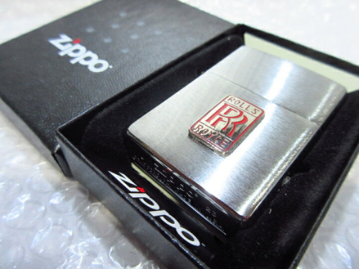 楽天市場】ロールスロイス Zippo ジッポライター/シルバー ROLLS ROYCE 