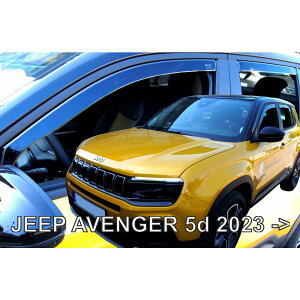 JEEP アベンジャー(FH) ドアバイザーF&Rset【Team HEKO/ヘコ製】