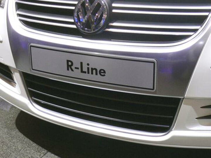 楽天市場】VW純正 トゥーラン/TOURAN R-Line/センターロアグリル 