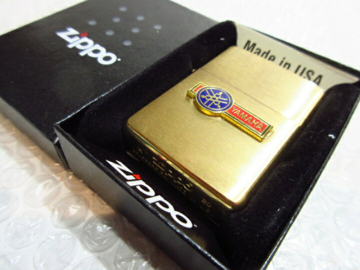 楽天市場】ヤマハ Zippo/真鍮製ジッポライター・ゴールド YAMAHA 