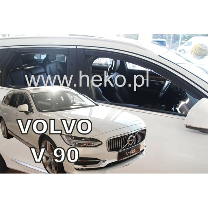 楽天市場】ボルボ/VOLVO V90(PB/PD) ドアバイザーF＆Rset【Team HEKO 
