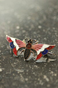 ART DECO/�A�[���f�R ����1930's �L������ �G�i����/Cloisonne/�N���C�]�l �u���[�` pi05