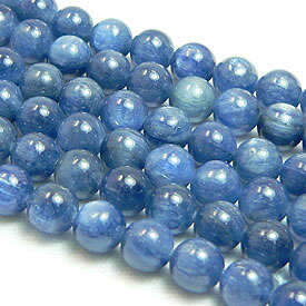 カイヤナイト ビーズ(8mm) 粒売り ばら売り 天然石・パワーストーン ビーズ