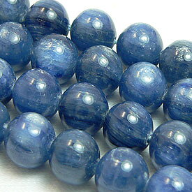 カイヤナイト ビーズ(10mm) 粒売り ばら売り 天然石・パワーストーン ビーズ