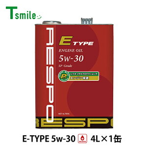 RESPO E TYPE ȔR^ GWIC 5W-30 (4L×1) X| REO-4LEN E^Cv SeIC K̔X {