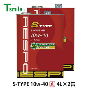 RESPO S TYPE nCp[GWΉ GWIC 10W-40 (4L×2) X| REO-4LS S^Cv SeIC K̔X {