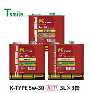 RESPO K TYPE yԐp GWIC 5W-30 (3L×3) X| REO-3LK30N K^Cv SeIC K̔X {