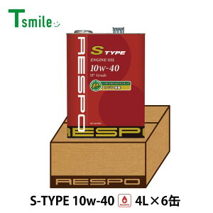 RESPO S TYPE nCp[GWΉ GWIC 10W-40 (4L×6) 1P[X X| REO-4LS S^Cv SeIC K̔X {