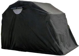 バイクカバー ドーム型 折り畳みバイクテント 600D PVC防水加工 バイクガレージ 収納テント 自転車 車庫 (Mサイズ)