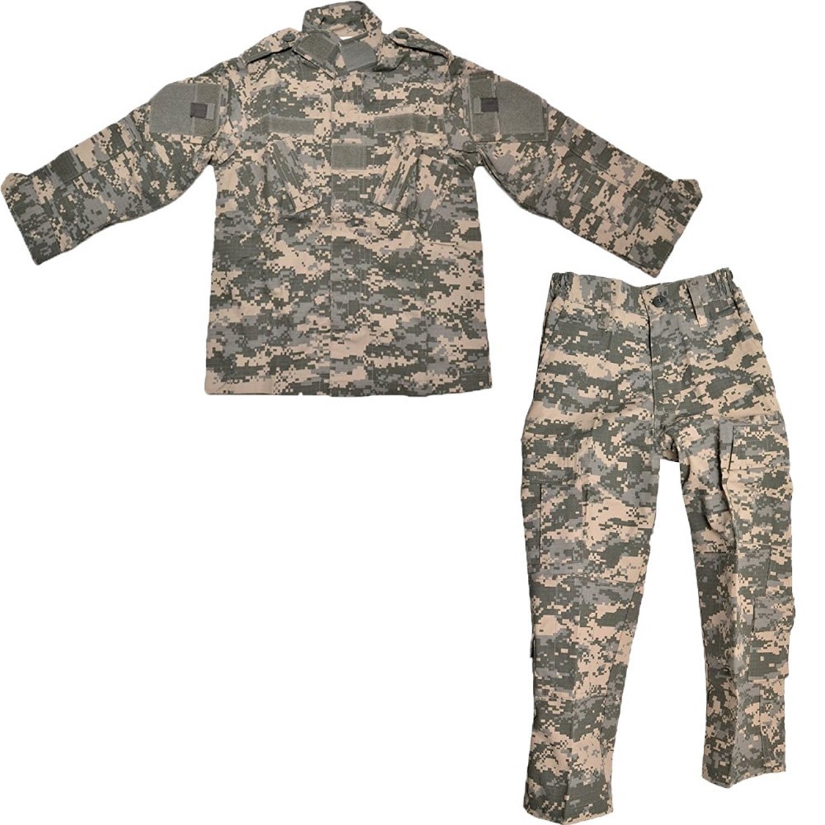 BWOLF製 迷彩服 戦闘服 上下セット ACU迷彩 UPCパターン 子供 女性用 小さいサイズ | ST-MART