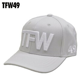 TFW49 ティーエフダブリューフォーティーナイン CAP キャップ 帽子 メンズ ゴルフウェア（2022秋冬新作！）