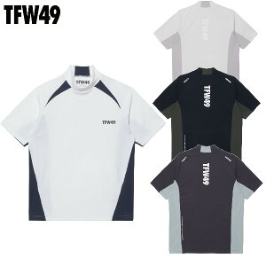 TFW49 / eB[Gt_u[i2025H~VIjSIDE PANEL SHORT SLEEVE MOCKNECK@bNlbNVc/StEFA/I