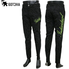 【30％OFFセール】ガッチャゴルフ GOTCHA GOLFストレッチ ビッグ 総柄 ロングパンツ [GOTCHA]（メンズ）ガッチャ ゴルフ