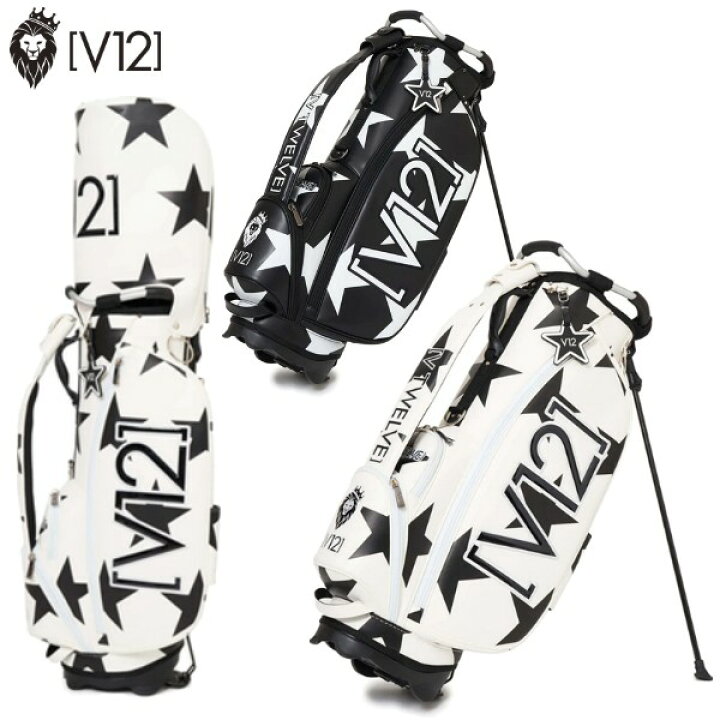 楽天市場】V12 ゴルフ V TWELVE（2022秋冬新作！）キャディバッグ 