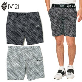 V12 ゴルフ V TWELVE（2023春夏新作！）ENUMERATION SHORTS ショートパンツ メンズ ゴルフウェア