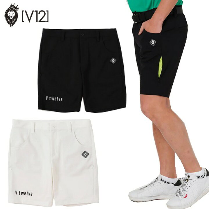 楽天市場】V12 ゴルフ V TWELVE（2023春夏新作！）2 FACE SHORTS 