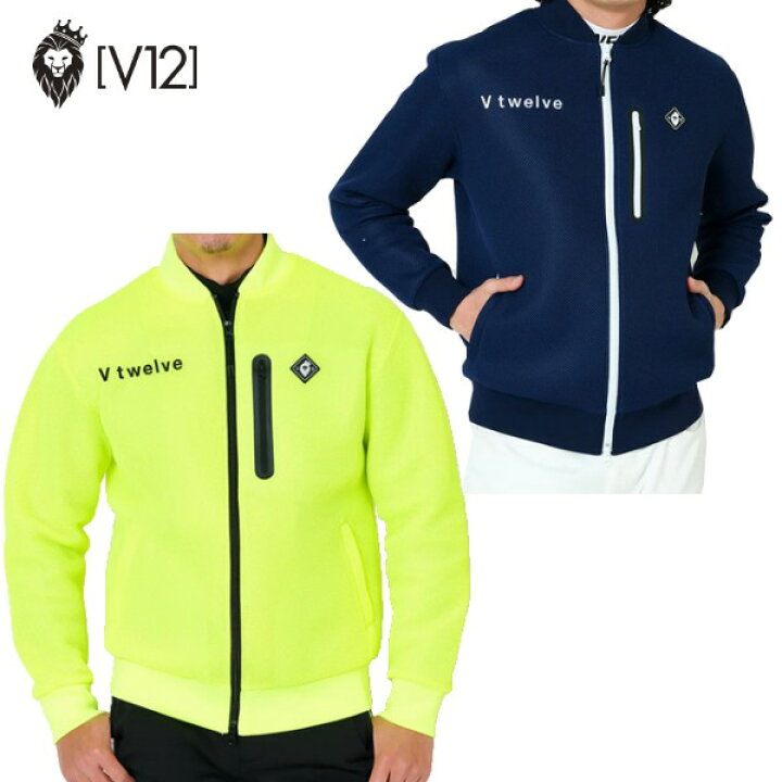 楽天市場】V12 ゴルフ V TWELVE メンズ ブルゾン パーカーYACHT JKT 
