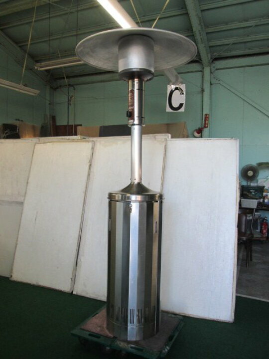 楽天市場】※山岡金属 屋外用ガスストーブ「パラソルヒーター/シルク  