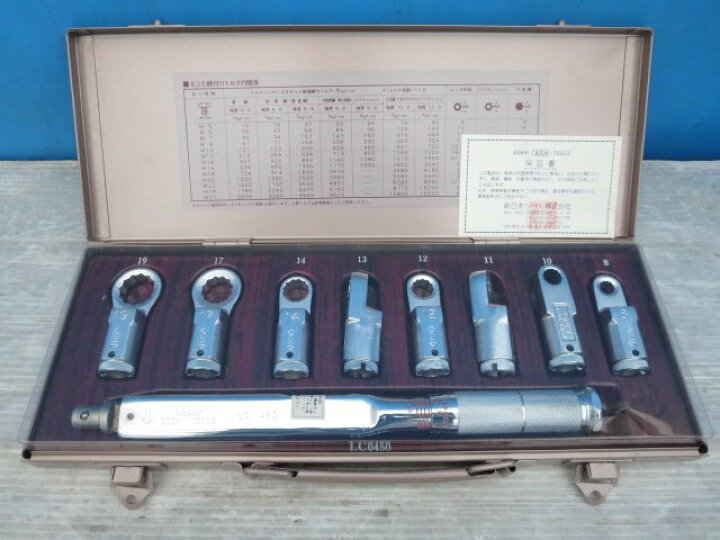 楽天市場】※○未使用/アサヒツールズ ヘッド交換式 トルクレンチ 
