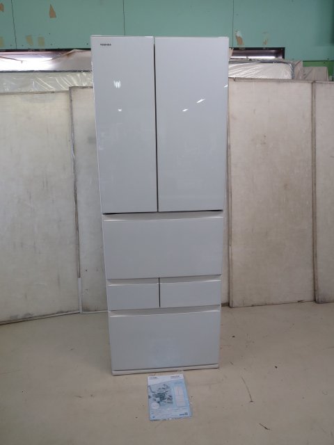 東芝 6ドア冷凍冷蔵庫 冷蔵庫 GR-K460FD 462L-
