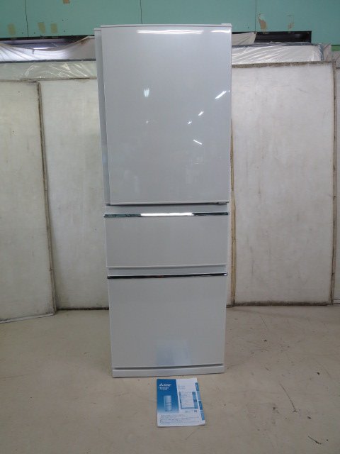 楽天市場】□三菱電機 330L 3ドア 冷凍冷蔵庫 MR-CX33C-W[0414CH]7CY