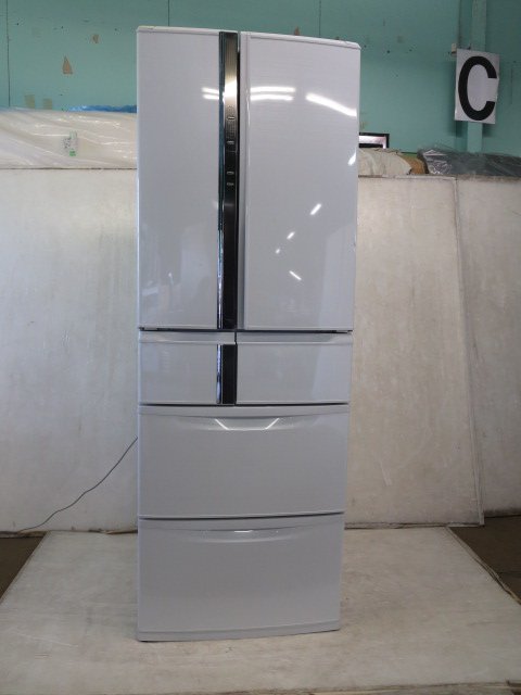 ■三菱電機 465L 6ドア 冷凍冷蔵庫 MR-RX47T-W[0226AH]7CYT!-1【中古】【RCP】 | アウトレットステージ21