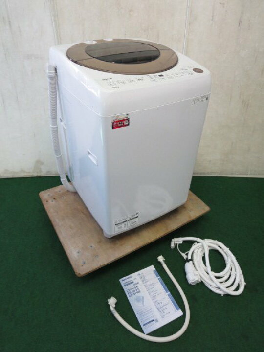 楽天市場】※シャープ 10kg 全自動洗濯機 ES-GV10E-T (1015AH)7CY-1 