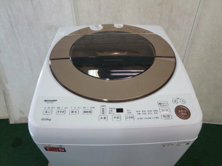 楽天市場】※シャープ 10kg 全自動洗濯機 ES-GV10E-T (1015AH)7CY  