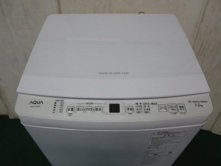 楽天市場】※2023年 AQUA 7kg 全自動洗濯機 AQW-S7E2 (1126EH)7CY-1 