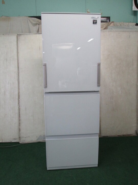 2020年製 SHARP ノンフロン冷凍冷蔵庫 SJ-GW35G-R□定格内容積350L 