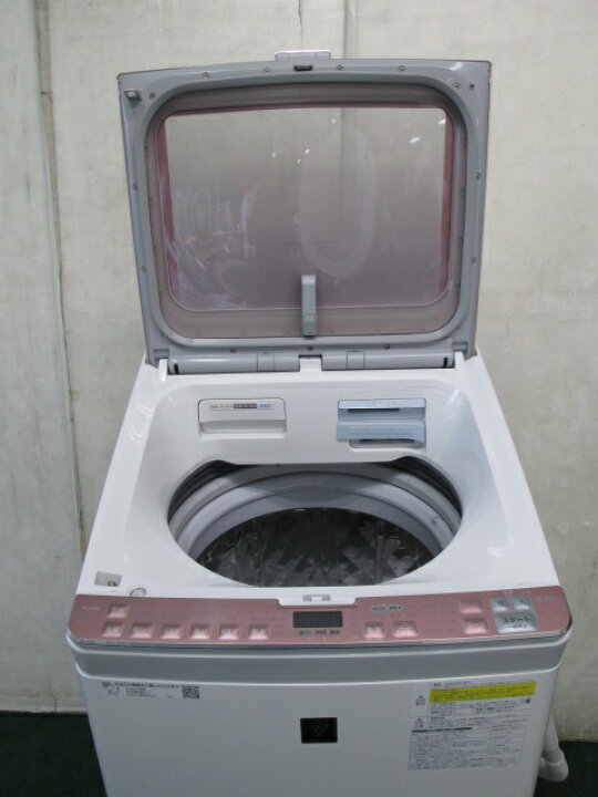 楽天市場】シャープ 8kg 縦型 洗濯乾燥機 ES-PX8C-P(0623BH)7CY-1 