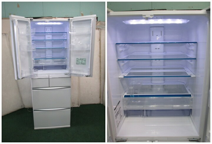 楽天市場】三菱電機 455L 6ドア 冷凍冷蔵庫 MR-MX46E-W(0516BH)7CYA-1 