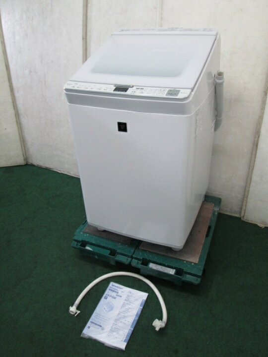 楽天市場】2020年 シャープ 8kg タテ型洗濯乾燥機 ES-PX8E-W(0630CH  