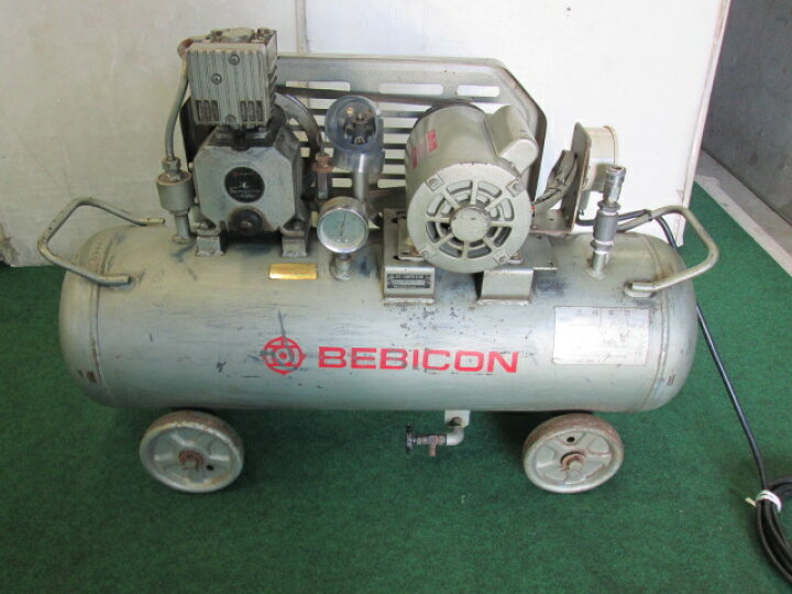 楽天市場】日立 ベビコン エアーコンプレッサー 0.4kw BP-7SL 60Hz地域 