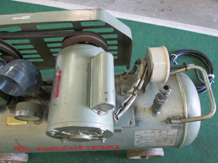 楽天市場】日立 ベビコン エアーコンプレッサー 0.4kw BP-7SL 60Hz地域 