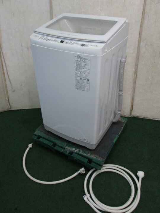 楽天市場】2022年 AQUA 8kg 全自動洗濯機 AQW-V8N(0610BH)7CY-1【中古 
