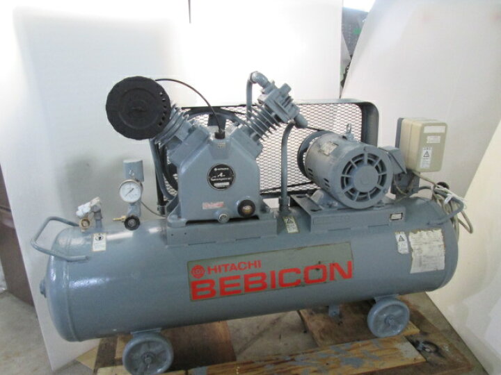 楽天市場】日立 HITACHI ベビコン エアーコンプレッサー 3.7P-9.5V6 