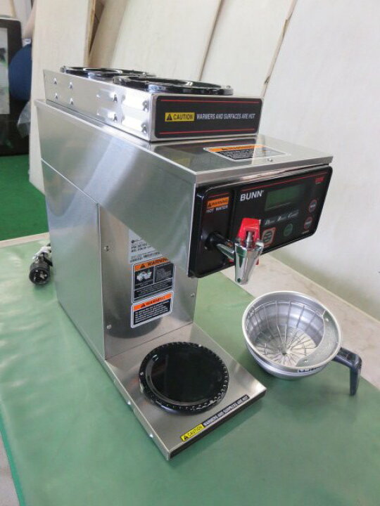 楽天市場】※BUNN コーヒーマシン AXIOM-3 水道直結式 単相200V (株 